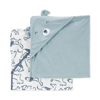 商品Carter's | Baby Boys 2-Pack Hooded Bath Towels,商家Macy's,价格¥98图片