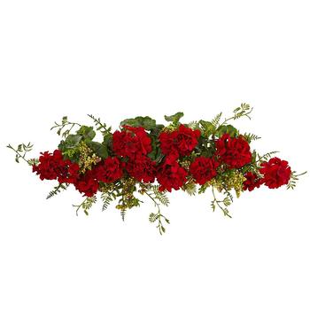 NEARLY NATURAL, NEARLY NATURAL | 32" Geranium & Berry Swag商品图片 6.9折