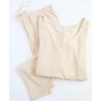 Nine Space, Nine Space | Delilah Short Sleeve Loungewear Set商品图片 额外7折, 额外七折