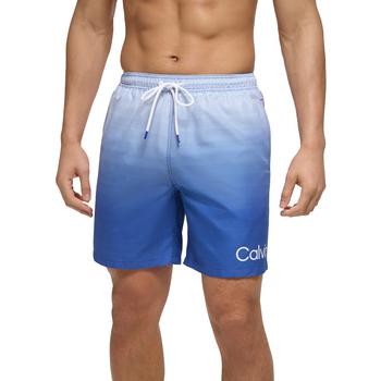 Calvin Klein | Men's 7" Gradient Dot Swim Shorts, Created for Macy's商品图片,5折