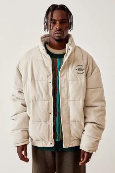 推荐BDG Ecru Corduroy Puffer Jacket商品