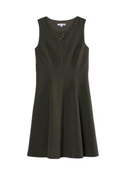 Sandra Darren, Sandra Darren | Women's Texture Flat Front Dress商品图片 2折×额外8.5折, 额外八五折