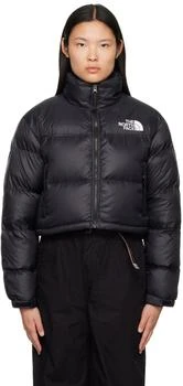The North Face | Black Short Nuptse Down Jacket 