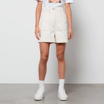 推荐PS Paul Smith Women's Denim Shorts - White商品