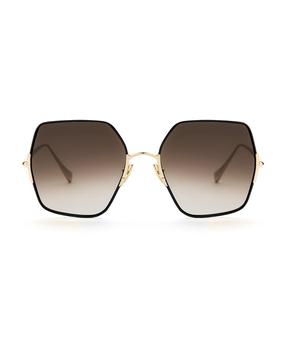 Sunday Somewhere | Eden in Gold Sunglasses商品图片,满$175享8.9折, 满折