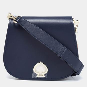 kate spade bag男包, Kate Spade | Kate Spade Multicolor Leather Saddle Shoulder Bag商品图片 7.3折