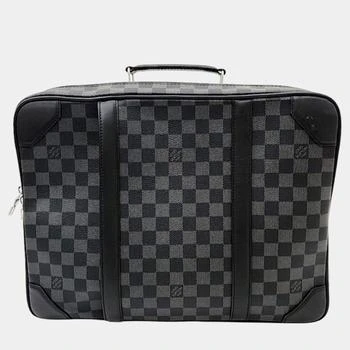 [二手商品] Louis Vuitton | Louis Vuitton Graphite Brief Case Backpack 满$3001减$300, $3000以内享9折, 独家减免邮费, 满减