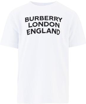 product Burberry Kids Logo Printed Crewneck T-Shirt - 8Y image