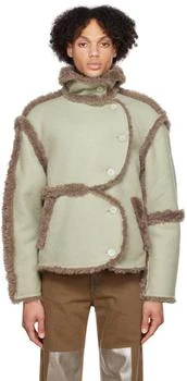 推荐Taupe Blended Jacket商品