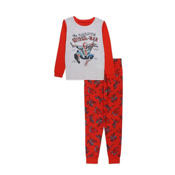 AME | Little Boys Marvel Pajamas, 2 Piece Set商品图片,