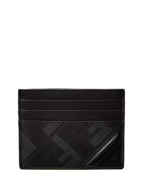 Fendi | FENDI Shadow Diagonal Leather Card Holder,商家Premium Outlets,价格¥2360