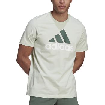 Adidas | Men's Essentials Classic-Fit Large-Logo Pullover T-Shirt商品图片,6.6折