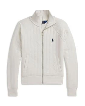 Ralph Lauren | Girls' Quilted Jacquard Jacket - Little Kid, Big Kid,商家Bloomingdale's,价格¥605