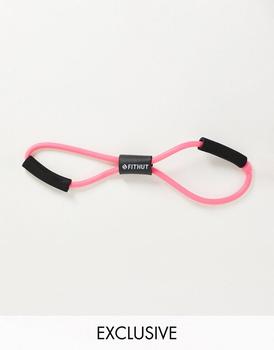商品FitHut | FITHUT figure of 8 resistance band in pink,商家ASOS,价格¥35图片
