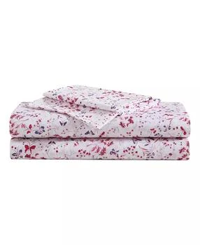 Betsey Johnson | Printed Microfiber 3 Piece Sheet Set,商家Macy's,价格¥126