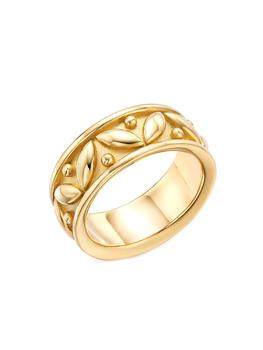 商品Temple St. Clair | Classic 18K Gold Oliva Ring,商家Saks Fifth Avenue,价格¥18877图片