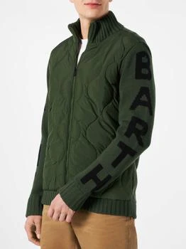 Mc2 Saint Barth | Man Military Green Padded Jacket,商家Italist,价格¥3333