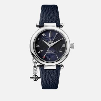 推荐Vivienne Westwood Women's Orb Heart Watch - Blue/Silver商品