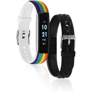 推荐Unisex iTouch Multicolor Silicone Interchangeable Strap Smartwatch 39.25 mm商品