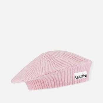 Ganni | Ganni Structured Ribbed Wool-Blend Beret商品图片 满$345减$110, 满减