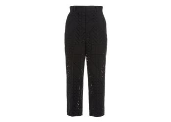 Just Cavalli | Just Cavalli Perforated Cropped Pants商品图片,4.8折