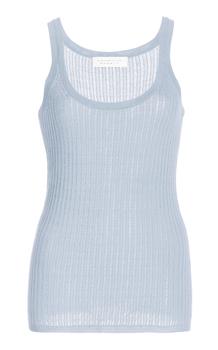 推荐Gabriela Hearst - Women's Graham Tank - Blue - S - Moda Operandi商品