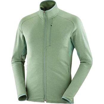 Salomon | Salomon Men's Essential LT Warm Full Zip Jacket 6折