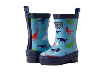商品Hatley | Prehistoric Dinos Shiny Rain Boots (Toddler/Little Kid),商家6PM,价格¥217图片
