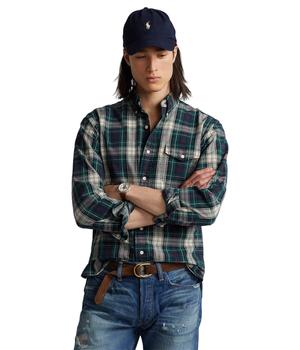 推荐Classic Fit Plaid Oxford Shirt商品