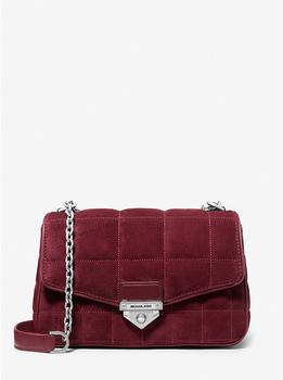 michael kors soho, Michael Kors | SoHo Large Quilted Suede Shoulder Bag商品图片 7.5折