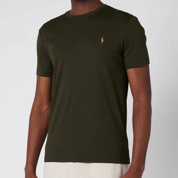 推荐Polo Ralph Lauren Men's Custom Slim Fit T-Shirt - Olive商品