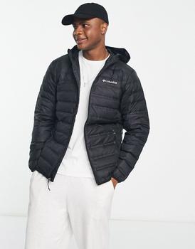Columbia | Columbia Lake 22 hooded down jacket in black商品图片,