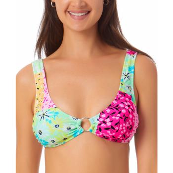 California Waves | Juniors' Printed Bralette Bikini Top, Created for Macy's商品图片,4.9折