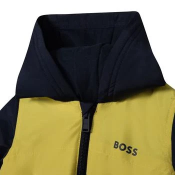Hugo Boss | Navy Hooded Logo Jacket,商家Premium Outlets,价格¥823