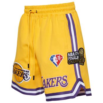 Pro Standard | Pro Standard Lakers NBA Team Logo Pro Shorts - Men's商品图片,
