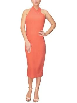 RACHEL Rachel Roy | Harland Womens Knit Sleeveless Midi Dress 3.5折