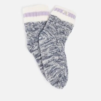 推荐UGG DEEDEE FLEECE LINED KNIT QUARTER SOCKS商品