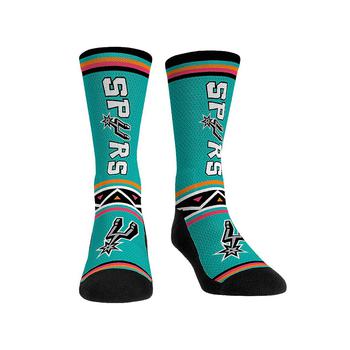 商品Rock 'Em | Men's and Women's Socks San Antonio Spurs 2022/23 City Edition Crew Socks,商家Macy's,价格¥146图片