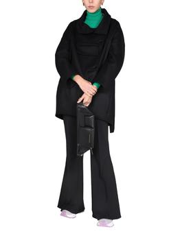 推荐Stella Mccartney Women's  Black Wool Trench Coat商品