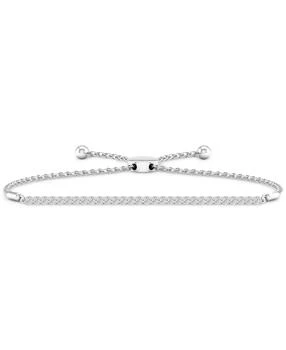 Forever Grown Diamonds | Lab Created Diamond Slider Bracelet (1ct. t.w.) in Rhodium-Plated Sterling Silver,商家Macy's,价格¥2571