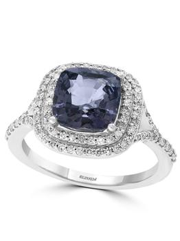 商品Effy | 14K White Gold Diamond Spinel Ring,商家Lord & Taylor,价格¥8915图片