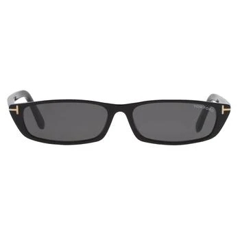 Tom Ford | Alejandro Smoke Rectangular Unisex Sunglasses FT1058 01A 59 4.4折, 满$200减$10, 满减