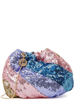 ROSANTICA, ROSANTICA | Fatale sequin-embellished clutch商品图片 满$1享9折, 满折