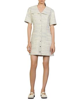 sandro dress, Sandro | Bethany Tweed Dress商品图片 4折, 独家减免邮费