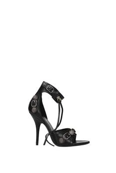 Balenciaga | Sandals cagole Leather Black 7.1折