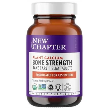 New Chapter | Bone Strength Take Care, Organic Plant Calcium, Slim Tabs,商家Walgreens,价格¥243