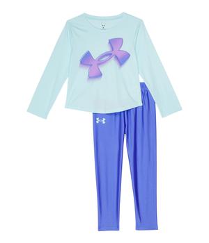 Under Armour | Static Logo Leggings Set (Little Kids)商品图片,独家减免邮费