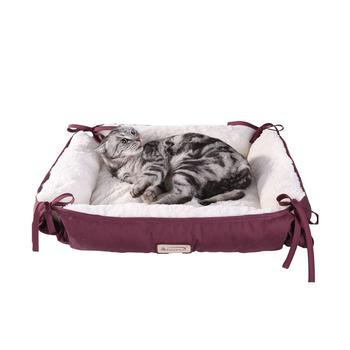 商品2-In-1 Cat Pet Bed Fleece Cat Mat图片
