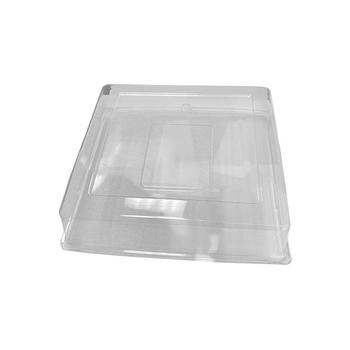 商品12" Clear Square Tray Disposable PET Lids (48 Lids)图片