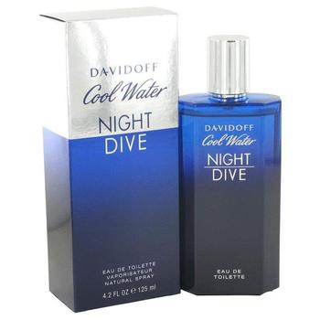 推荐Cool Water Night Dive by Davidoff Eau De Toilette Spray 4.2 oz for Men 4.2 OZ商品